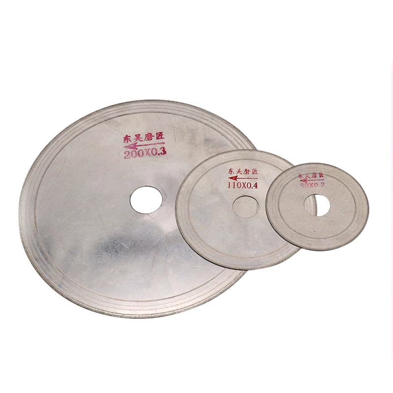 1 шт ультра-тонкий алмазный пильный диск для 3/4/5/6/8 дюймов резки Арбор диск Cut нефрита диски для Агат Драгоценные камни из стекла с разрезами