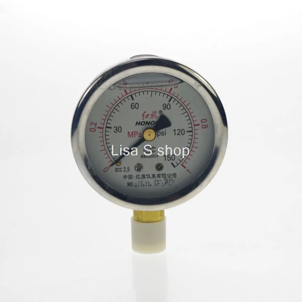 Противоударный Давление Универсальный Gauge M14* 1,5 60 мм Диаметр 0-1Mpa