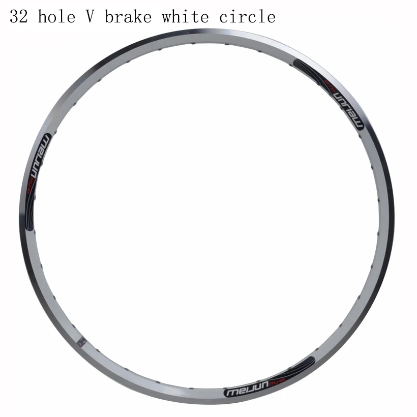 MEIJUN 26-inch mountain bike double disc brakes V brake aluminum 32-hole 36-hole rims Bicycle ring