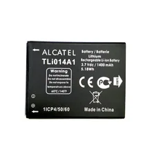 1400 мА/ч, литий-ионный аккумулятор TLI014A1 Батарея для Alcatel one touch огонь 4012 4012A 4012X Pixi 3 4," 4027 4027A 4027X4010