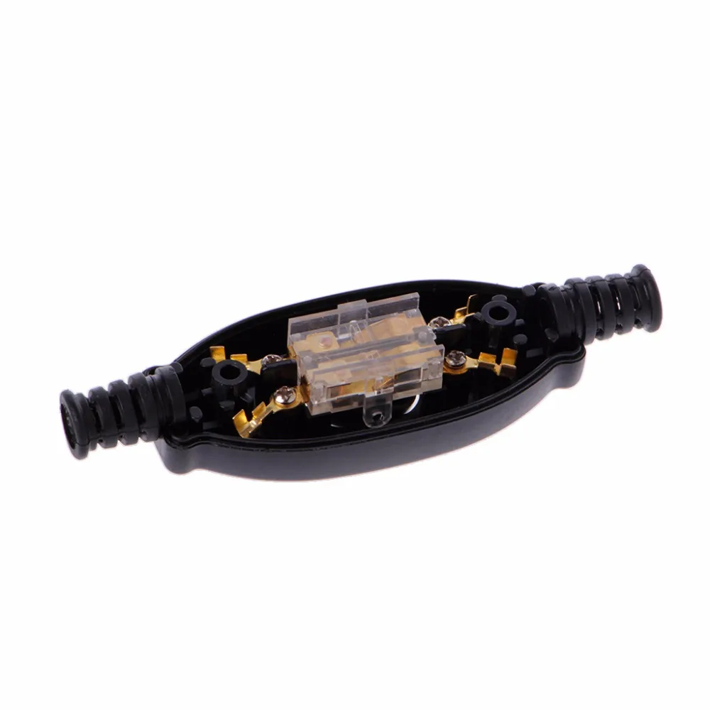  ON/OFF Switch For Table Lamp Desk Bed Light Cord Waterproof In Line Rocker Switch Parts Set 250V 6A