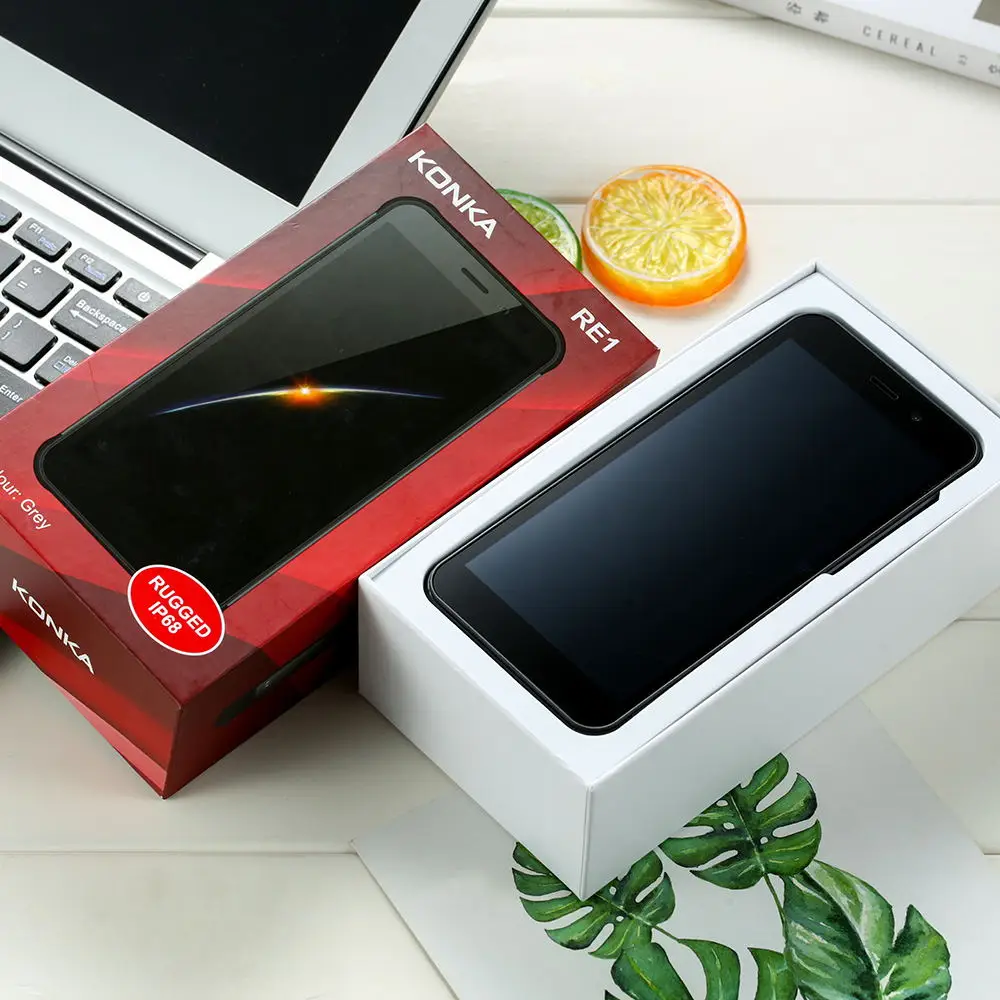 3800 мАч Android 8 1 KONKA RE1 5 45 &quot18:9 полный экран Прочный IP68 водонепроницаемый
