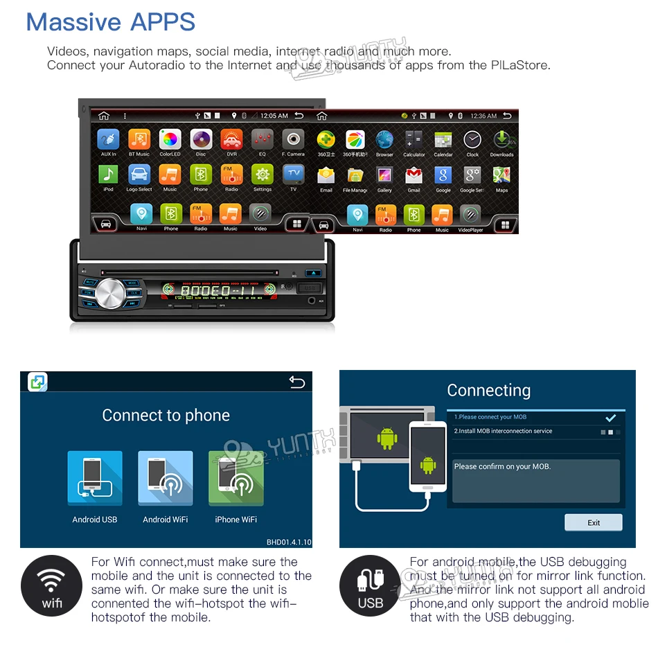Perfect car multimedia 7" Universal 1din Android 7.1 Quad Core Car radio GPS Navigation Wifi BT autoRadio 2GB RAM 16GB ROM 4G SWC RDS 9 Perfect car multimedia 7" Universal 1din Android 7.1 Quad Core Car radio GPS Navigation Wifi BT autoRadio 2GB RAM 16GB ROM 4G SWC RDS 9