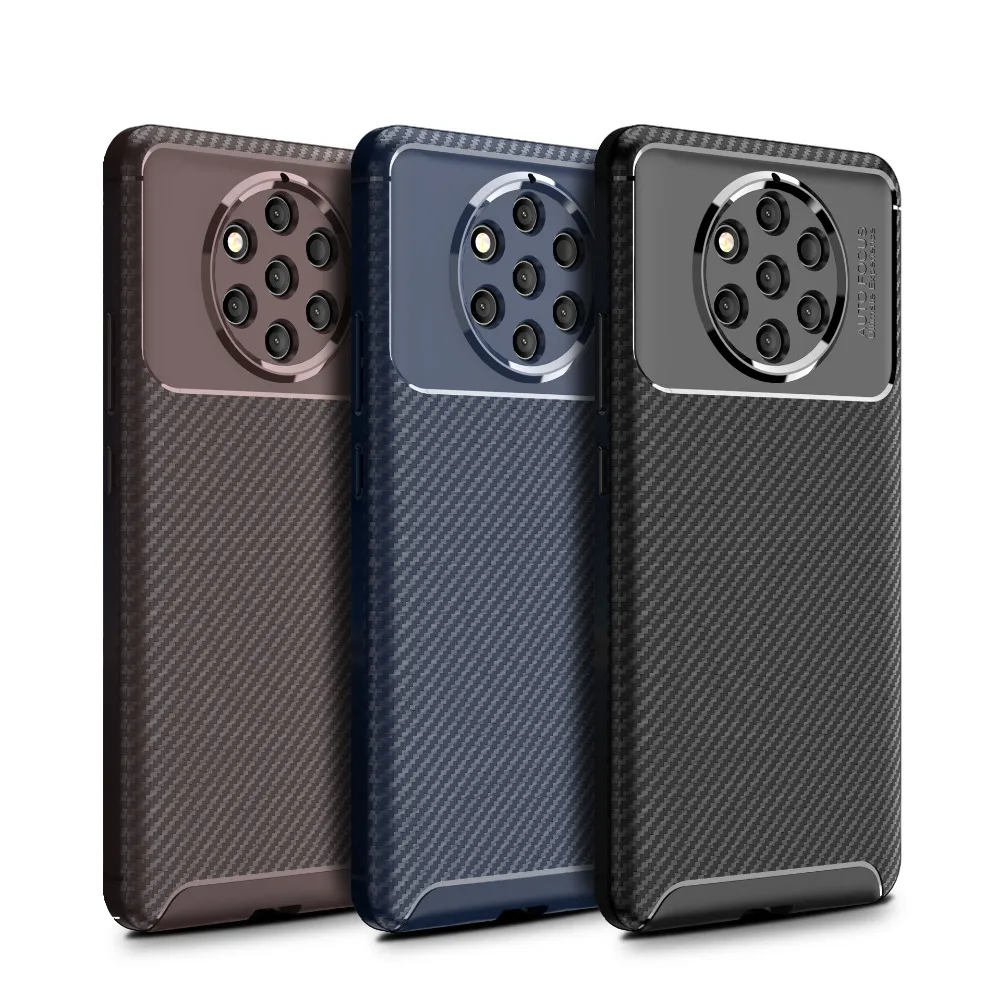 

For Nokia 9 7.1 4.2 7.1plus x7 case Carbon fiber drop protection Ultra-thin TPU silicone on for Nokia 3.1plus x3 plus x3 case