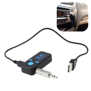 

New Car USB Bluetooth Aux Receiver Adapter Support TF Card Aux Audio Bluetooth Handsfree Car Kit A2DP Stereo MP3 Music Receiver