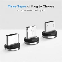 3 типа магнитных вилки USB Порт Магнитный адаптер зарядное