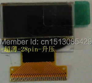 0.83 inch 28PIN White OLED Screen SSD1306 Drive IC 96*39 SPI I2C Interface | Электроника