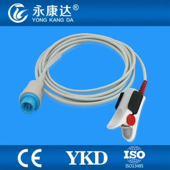 

Free Shipping for 8pin Plug Adult Finger Clip SpO2 Sensor For Mindray PM9800 (Masimo Module)