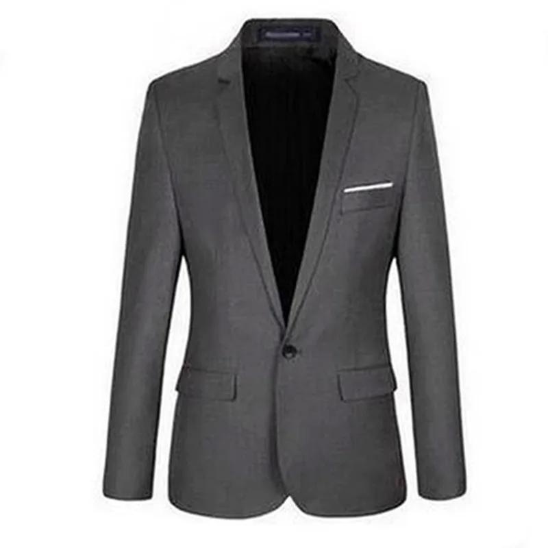Men-Fashion-Slim-Fit-Formal-One-Button-Suit-Blazer-Coat-Jacket-Outwear-Top-selling