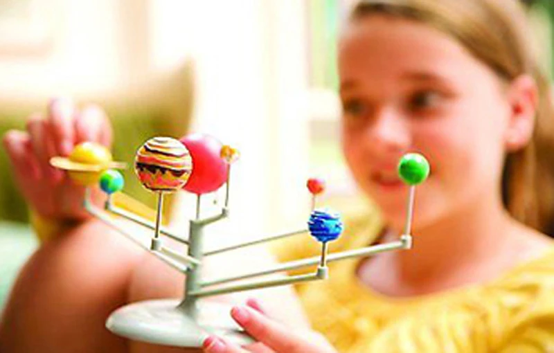 2016-Hot-Sell-DIY-The-Solar-System-Nine-planets-Planetarium-Model-Kit-Science-Astronomy-Project-Early