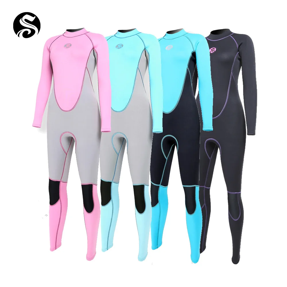 

SLINX 2018 3mm scuba diving suit wetsuit for women swimming surfing wet suit swimsuit equipment jumpsuit full bodysuit swimwear