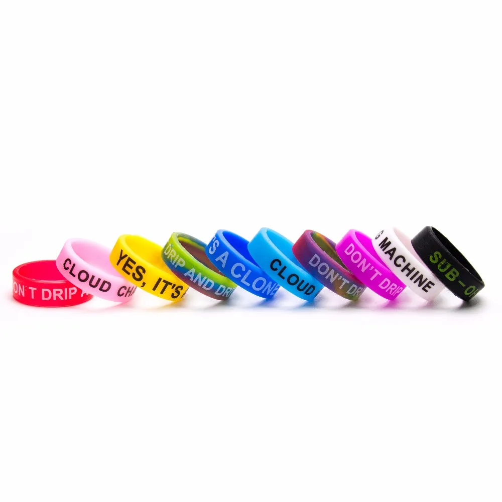 10 шт. силиконовые аксессуары для электронных сигарет RDTA Tank Atomizer|atomizer ring|silicone