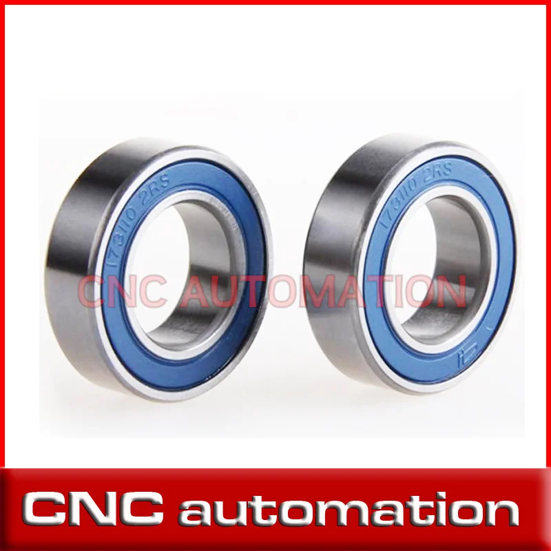 2pcs/lot 17287-2RS MR17287 17287 17287RS GCR15 ball bearing 17x28x7mm bike wheels bottom bracket repair bearing