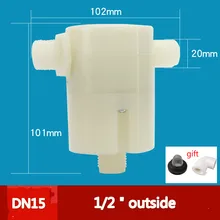 1/" 3/4" " боковой вход вне установить автоматическое поплавок Клапан уровня воды Управление Клапан для солнечной воды майка башня бассейн