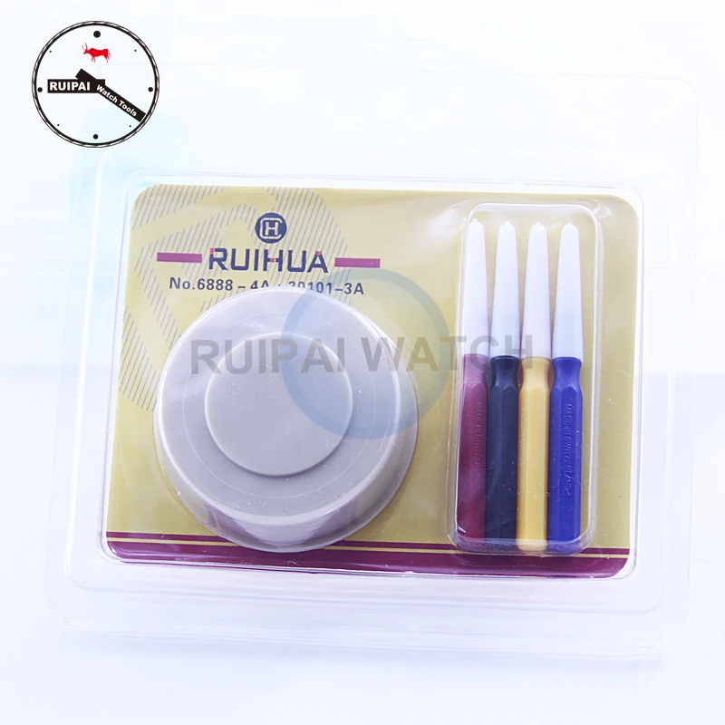 

RP P0010 Latest Watch Oiler tools Kit 4 pcs Watch Oiler pins + 1 Oil Cup Tools Oiler set for Watchmaker