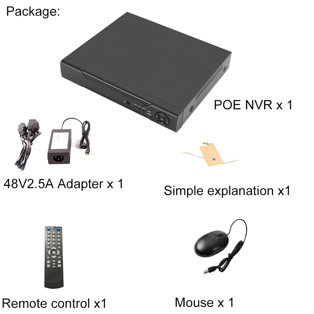 USAFEQLO 4CH 8CH 48 ватт 1080P Система охранного видеонаблюдения POE NVR XMEYE APP P2P Onvif сетевой