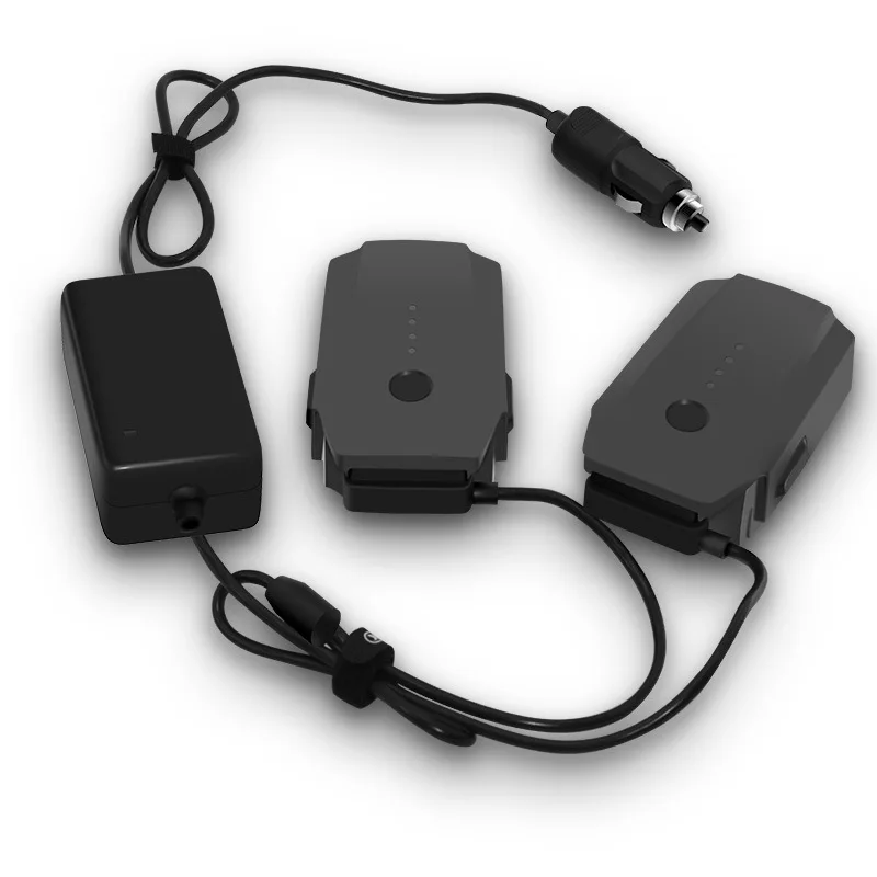 2 in 1 Intelligent Battery Car Charging Adapter Fast Charger for DJI Mavic Pro RC Quadcopter With 4K HD Camera Drone | Электроника