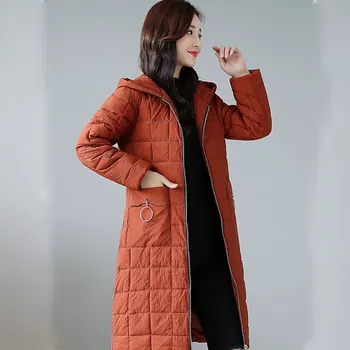 

Cotton wear female middle length 2018 new cotton clothes women's wear cotton padded jacket winter women's thickening coat