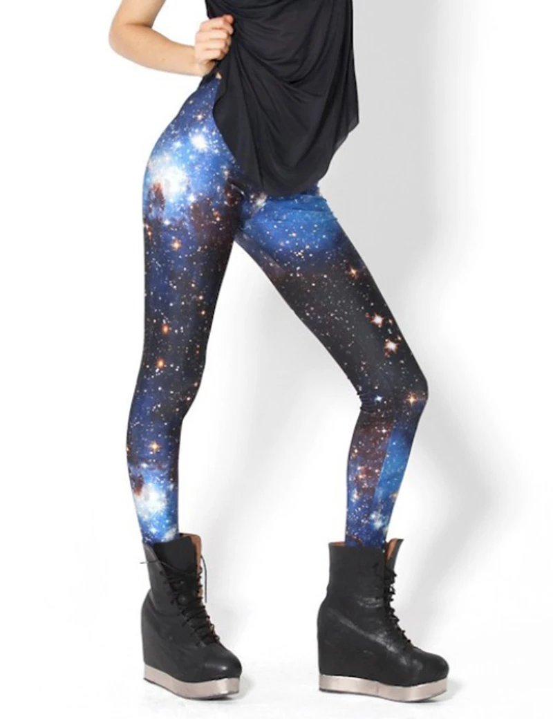 MsLeg Women Luxury Galaxy Print 