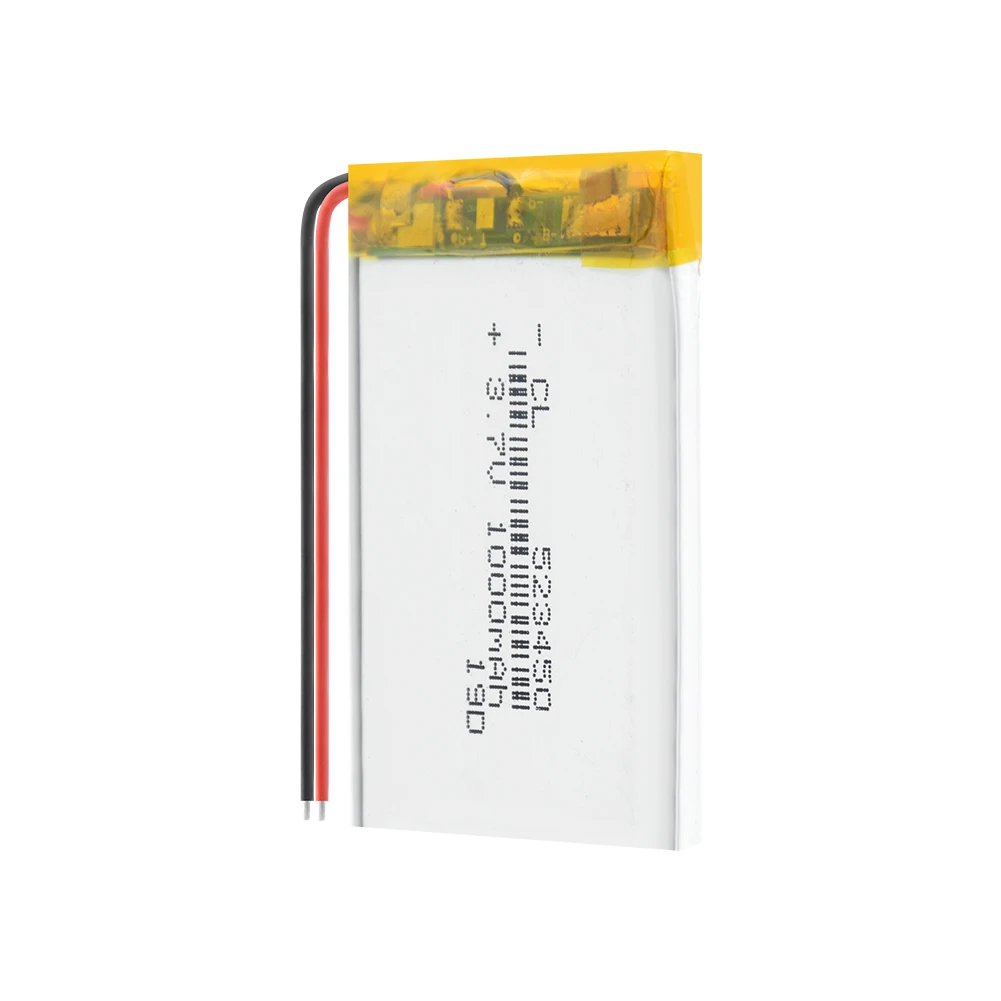 3,7 в 1000 мАч 523450 литий-полимерный Перезаряжаемые Батарея Li-Ion Батарея для смарт телефона DVD MP3 MP4 Светодиодная лампа 1/2/4 штуки в комплекте