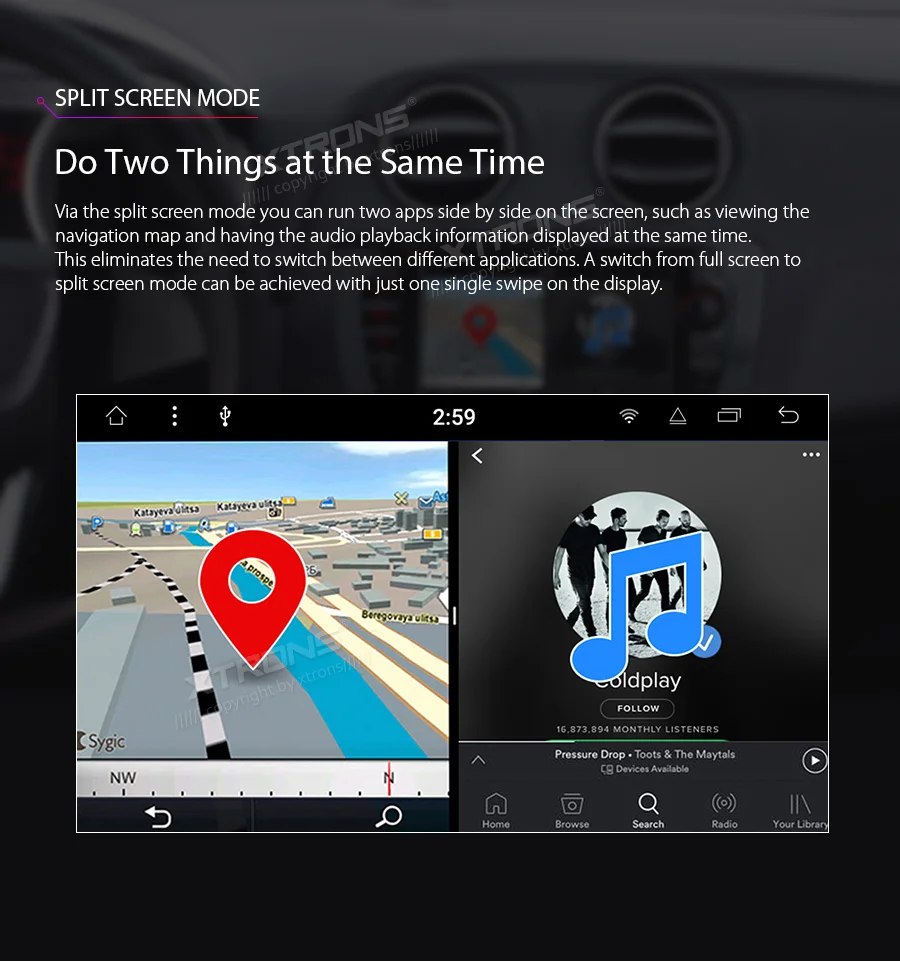 Perfect 7" Android 8.1 Radio GPS WIFI Car DVD Player for Seat Ibiza MK4 6J SportCoupe Ecomotive Cupra 2009 2010 2011 2012 2013 9