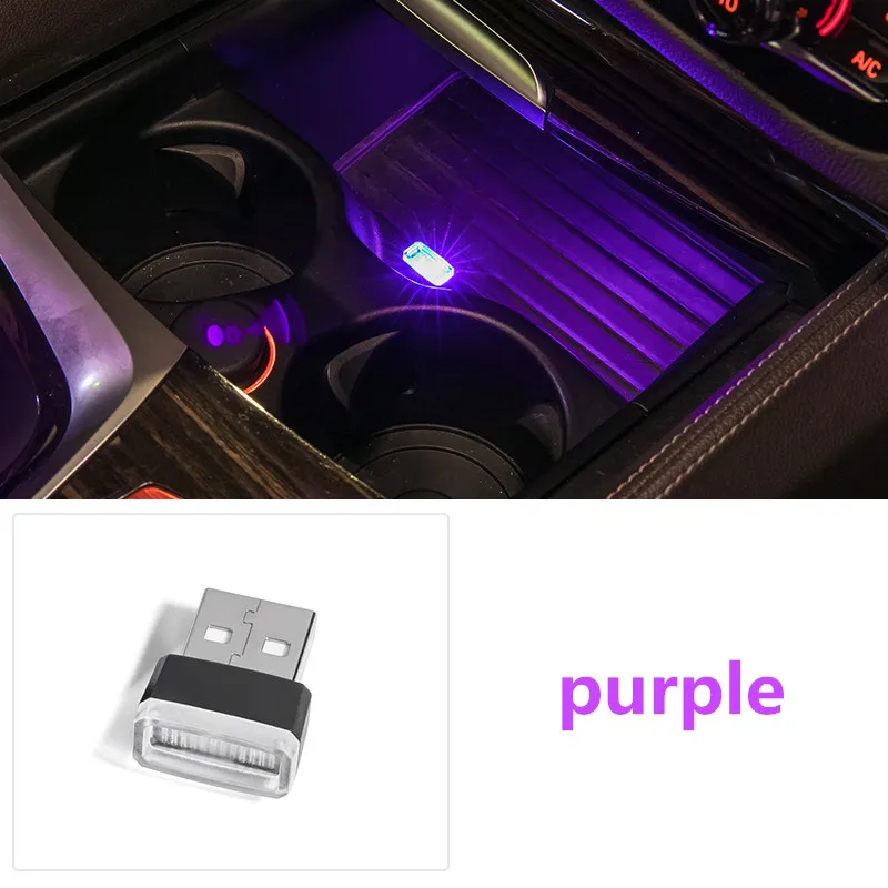 

Car-Styling USB Atmosphere LED Light Car Accessories for Kia Toyota Avensis C-hr RAV4 Kia Rio Honda Civic Hyundai Tucson 2017-18