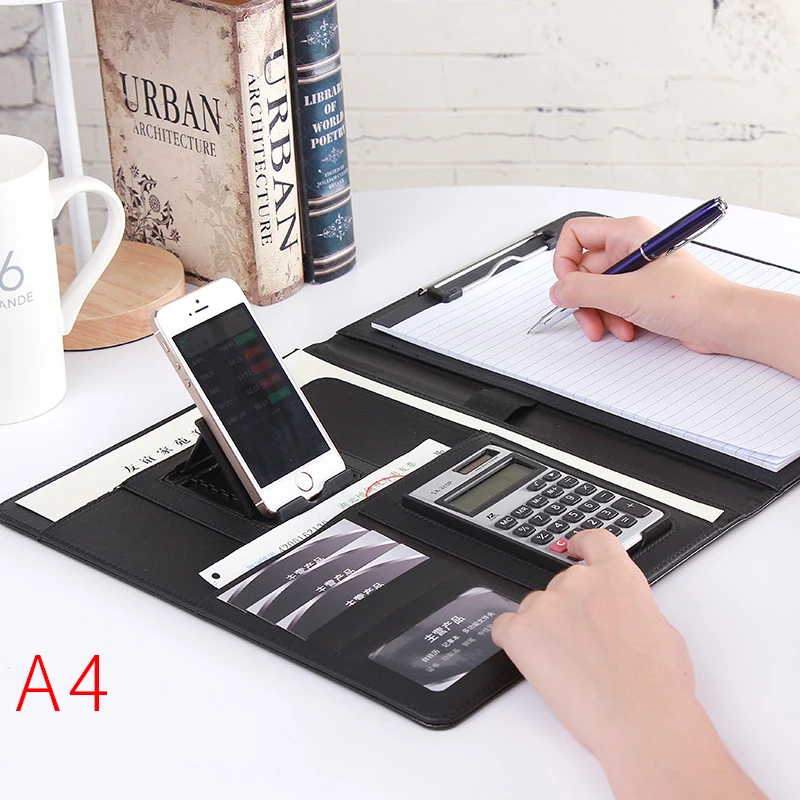 Папка A4 из искусственной кожи папка портфель для руководителя