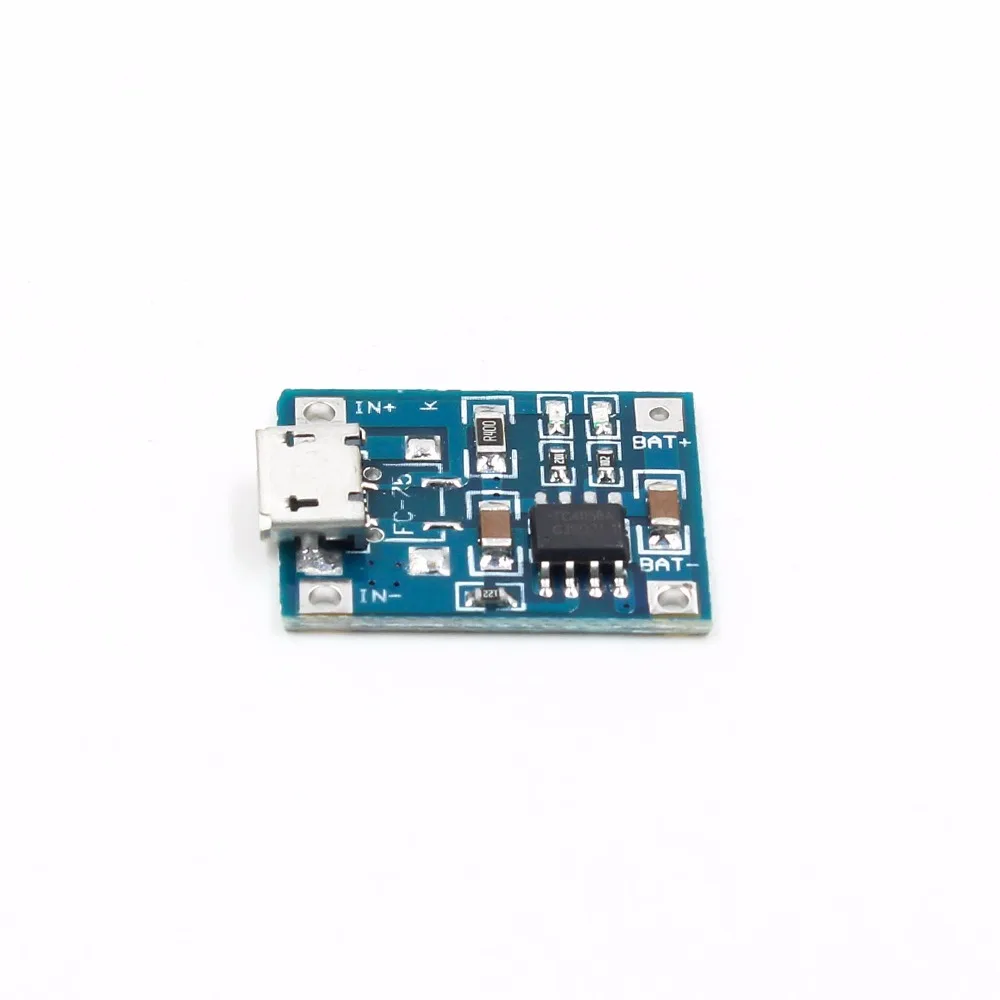 Micro USB TP4056 1A выделенный литиевый аккумулятор зарядный Модуль зарядного