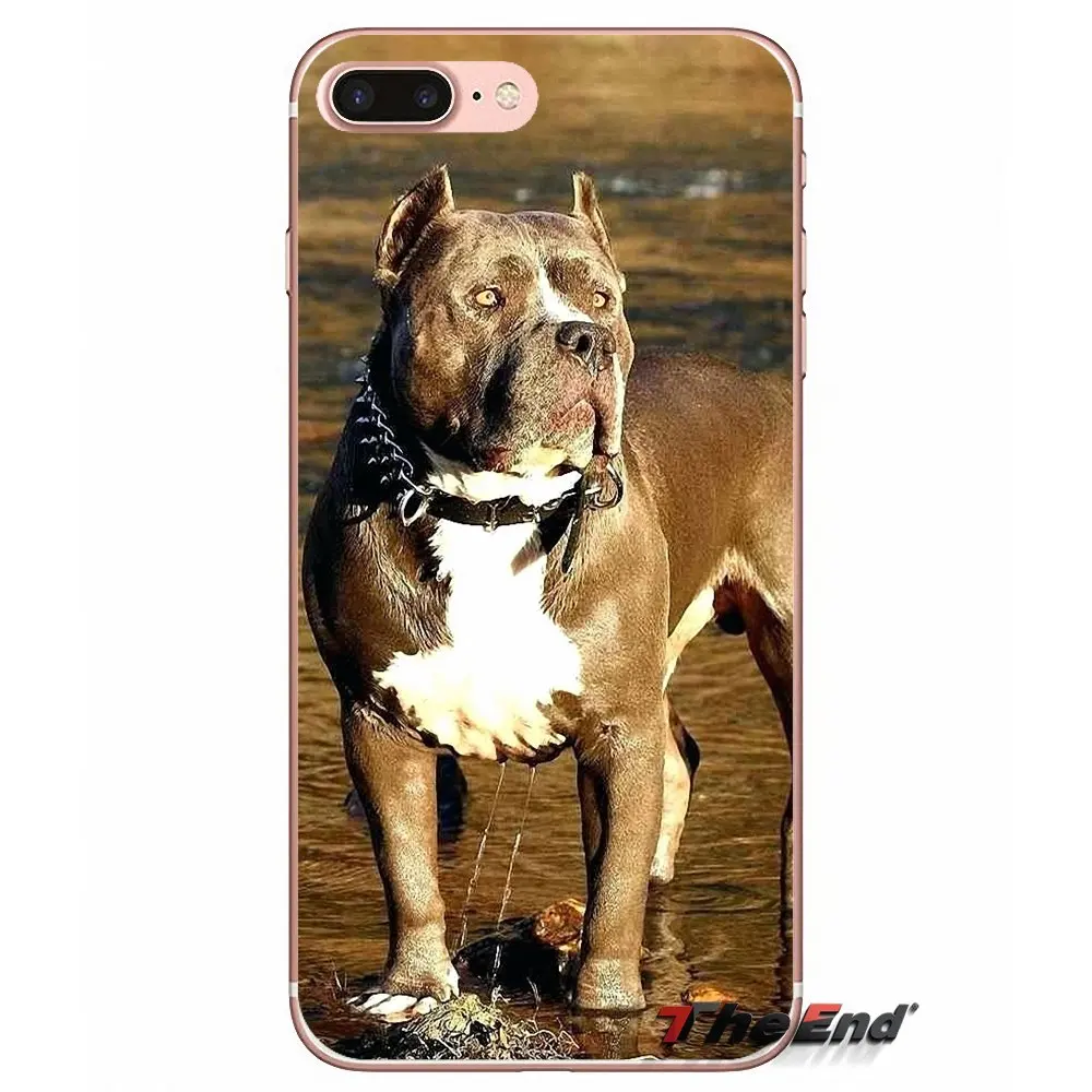 Мягкий чехол для мобильного телефона pit bull dog Pitbulls Huawei Honor 4C 5X 5C 6X Mate 7 8 9 Y3 Y5 Y6 II 2 Pro G7
