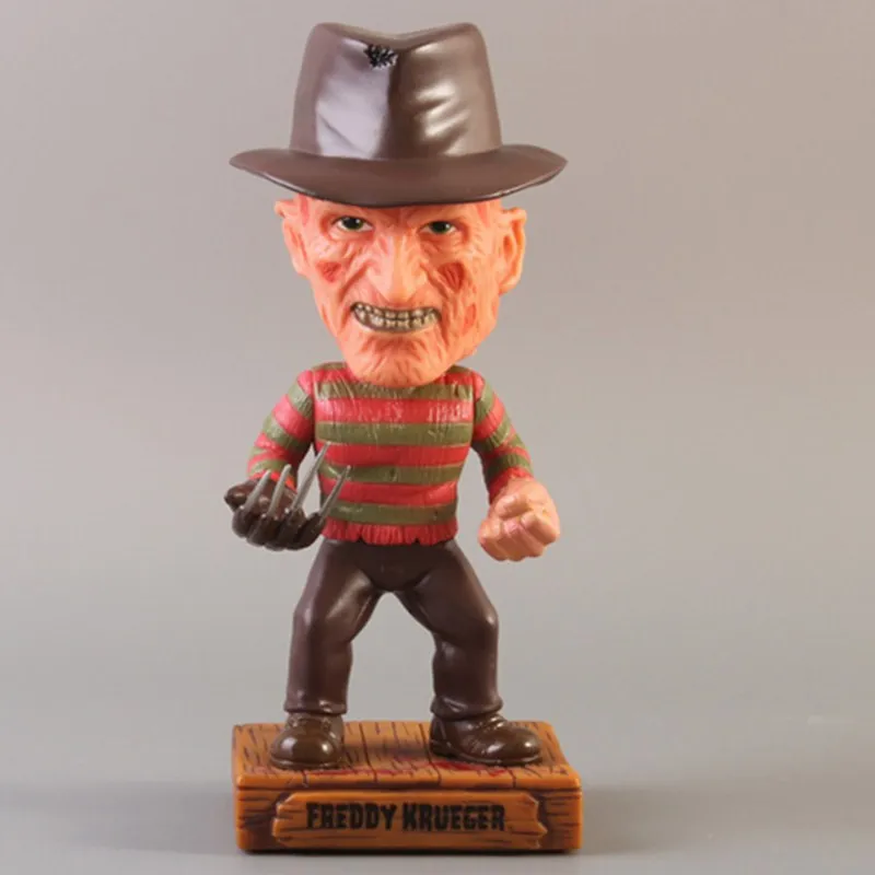 Freddy's nighmares фигурка Фредди Кошмар на улице Вязов Bobble Head аниме куклы Freddy Krueger