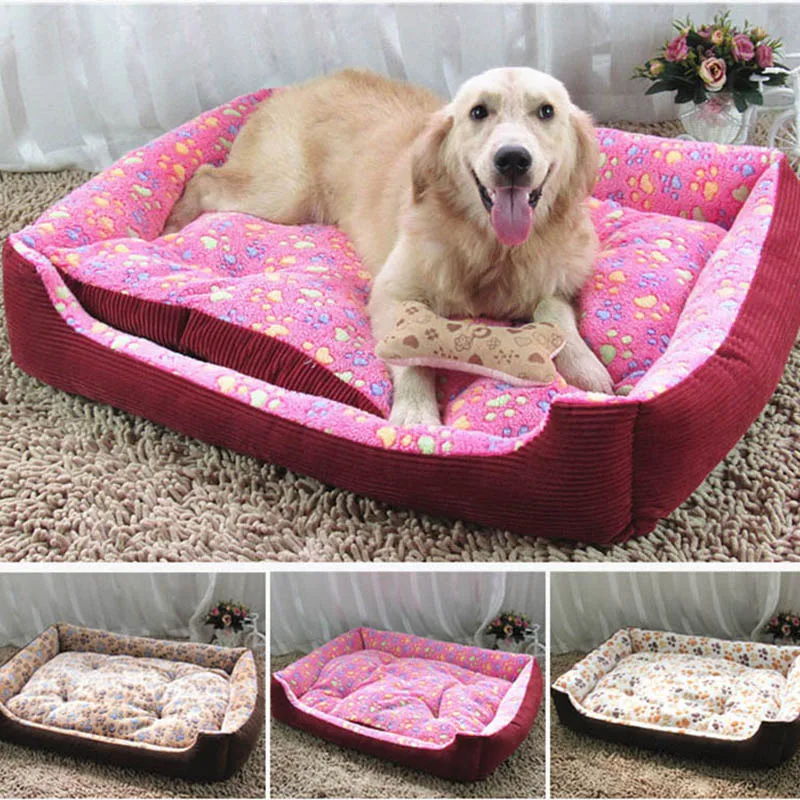 Soft-Material-Dog-Cat-Bed-Footprint-Print-Large-Breed-Puppy-Bed-Mat-Warm-Pet-Warm-House-for-Big-Blanket-Cushion-BasketPD0017 (2)