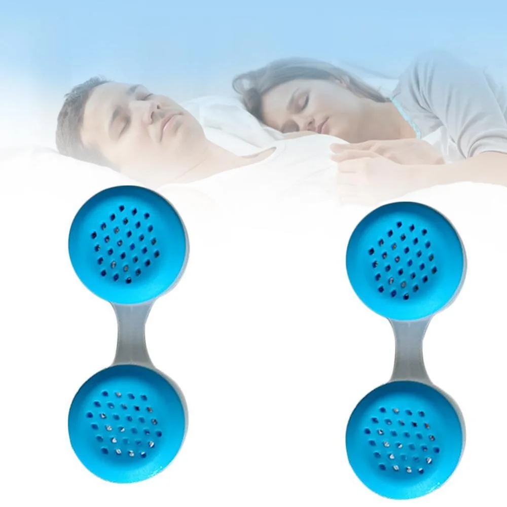 2 Pairs Anti Snore Apnea Nose Clip Anti-Snoring Breathe Aid Sleeping Aid Device Stop Snoring Nasal Dilator Easier Breathe Tool