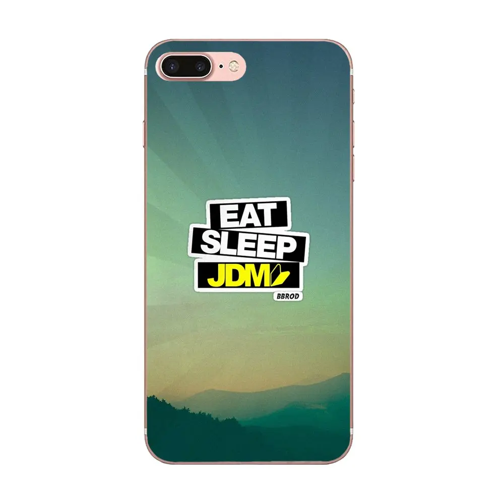 Чехол из ТПУ Eat Sleep Jdm для Huawei P7 Honor 4C 5A 5C 5X 6 6C 6A 6X 7 7X 8 9 V8 V10 Y3II Y5II Y6II G8 Play Lite|Бамперы| |