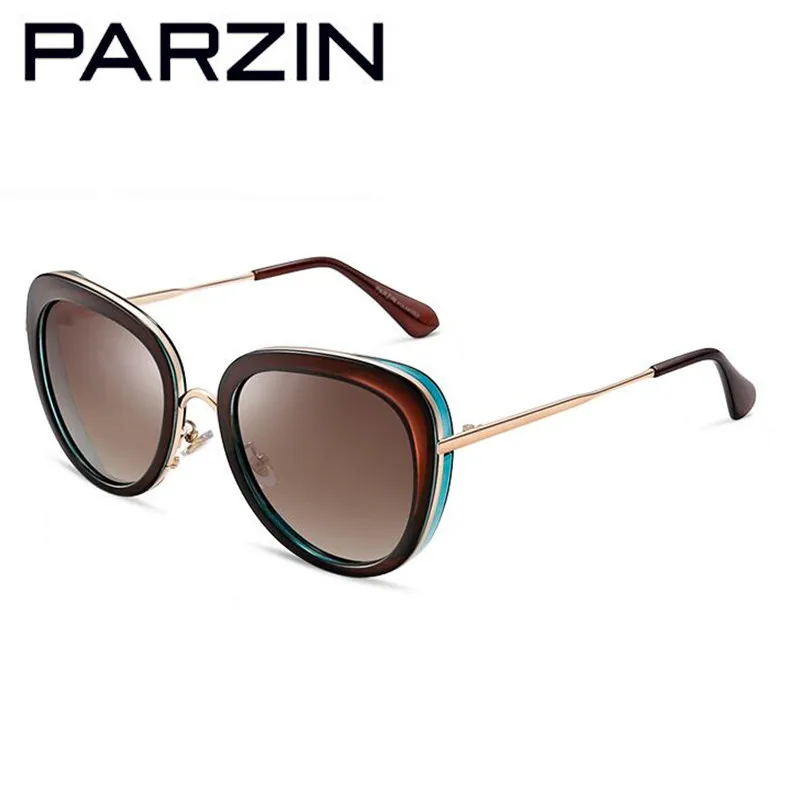 Damen Black Frauen Gläser Sommer Fall Vintage Shades coffee 90 pink Schwarz Retro Tr Mit Sonnenbrille Polarisierte Parzin Weibliche 1xwvfAZA