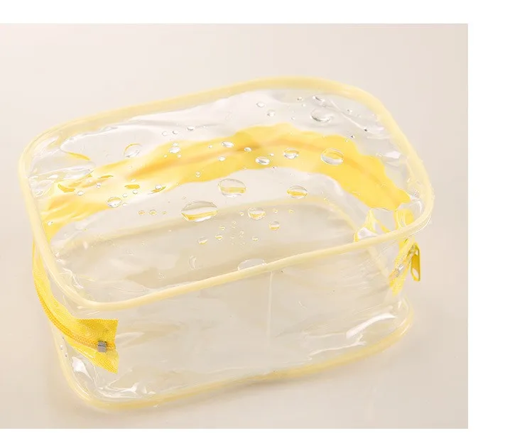 Clear Makeup Bag Beautician Cosmetic Bag Transparent PVC Bags Travel Organizer Beauty Case Toiletry Bag Make Up Pouch Wash Bags