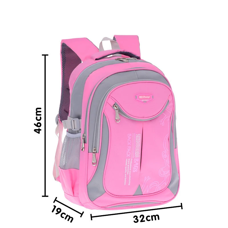 Популярные водонепроницаемые школьные ранцы для мальчиков и девочек, большой емкости, детский школьный рюкзак, легкая сумка-портфель, Детская сумка-книжка, Mochila