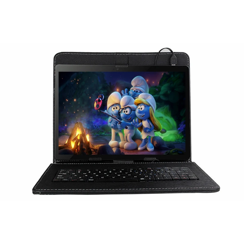 

IBOPAIDA 10.1 inch Android 6.0 1G 3G 16G 32G 1280*800 IPS Screen Tablets keyboard gps bluetooth Dual sim card Phone call notbook