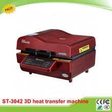ST-3042 цифровая 3D сублимационная машина для переноса тепла 3D вакуумная термопресс машина для кружек тарелок бокалов для вина
