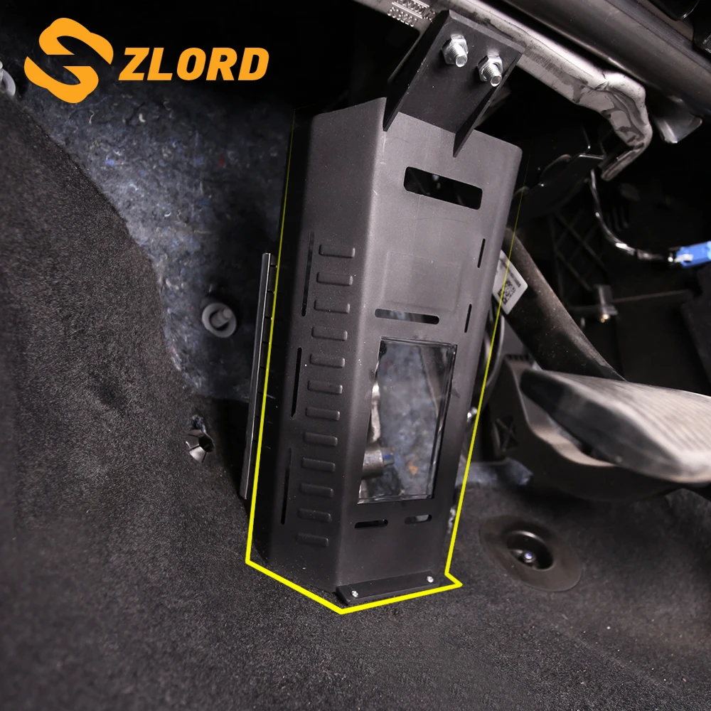 

Zlord Car Inner Clutch Pedal Steering Shaft Axle Protection Cover for Ford Focus 3 4 MK3 MK4 Kuga Escape 2012 - 2018 Accessiores