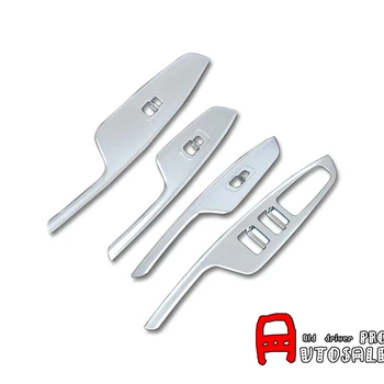 

For Kia Optima K5 2016 2017 ABS Plastic Interior Door Handle Holder Window Lift Switch Cover Trim 4pcs High Quality
