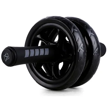 

New Keep Fit Wheels No Noise Abdominal Wheel Ab Roller with Mat for Fitness Home Gym and Exercise Equipment