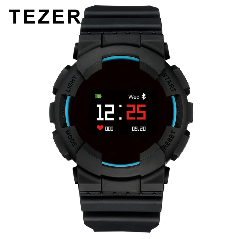 

TEZER Smart Sports Watch OLED Color Display Blood pressure Heart Rate Monitor IP68 Waterproof smartwatch for Android IOS Phone