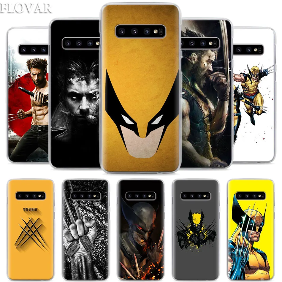 

Wolverine Phone Case for Samsung Galaxy S10e S10 Plus S7 S8 S9 Plus Note 8 9 M10 M20 M30 Hard Case Coque