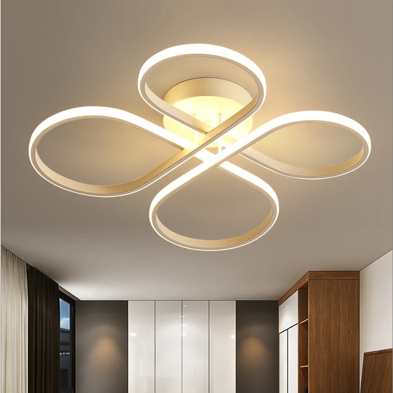 

New modern Simple Personality Art acrylic Ceiling chandelier Led Lustre Lamparas luminaria Restaurant Chandeliers Lighting