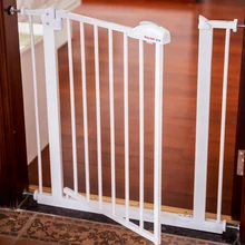 Младенец и ворота безопасности для детей перила лестничные перила 20 см расширение с дверью цвет матч