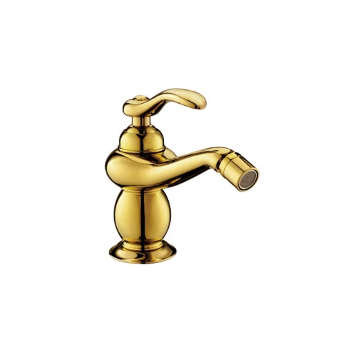 

Rolya Golden Finish Bidet Faucet Mixer Tap Solid Brass Construction