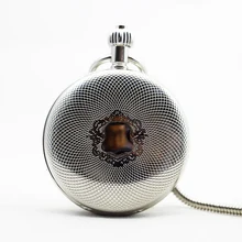 5 шт./лот, модные, повседневные, серебряные, дизайнерские, механические карманные часы, брелок, ручная обмотка, Подарочная цепь для мужчин и женщин, PJX1096