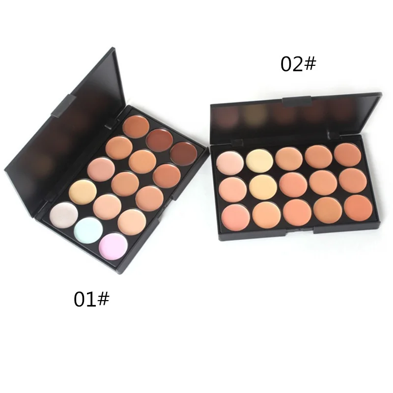 

Waterproof Moisturizer Concealer Palette Cosmetics Professional Face Makeup 3 colors available 18pcs/lot DHL Free