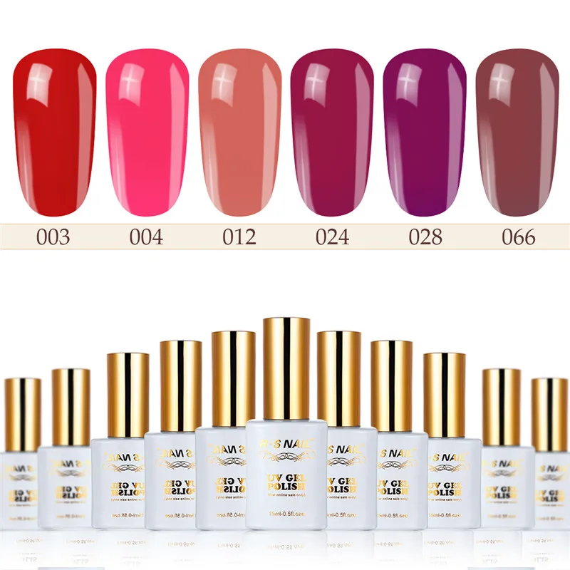 

RS NAIL 15ML uv color Juice Color Series Gel Nail Polish Soak Off Lacquer Nail Gel Varnishes Nail Art Salon Long Lasting
