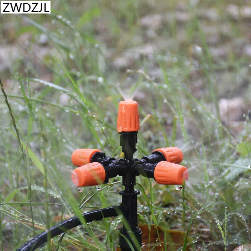 Buy Drip irrigation Orange cross water nozzle